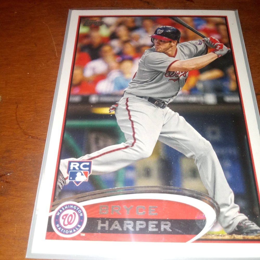 Bryce harper and mark mcgwire rookie cards